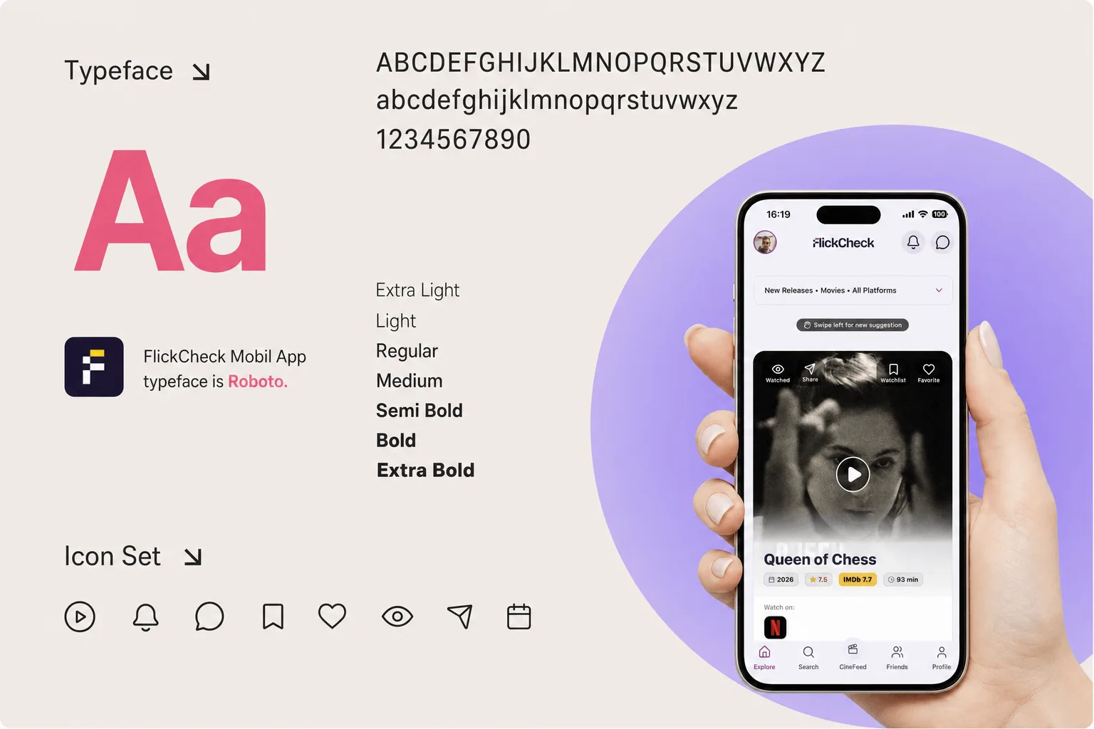 FlickCheck — Filtreleme, masa üstü